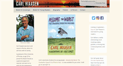 Desktop Screenshot of carlhiaasen.com